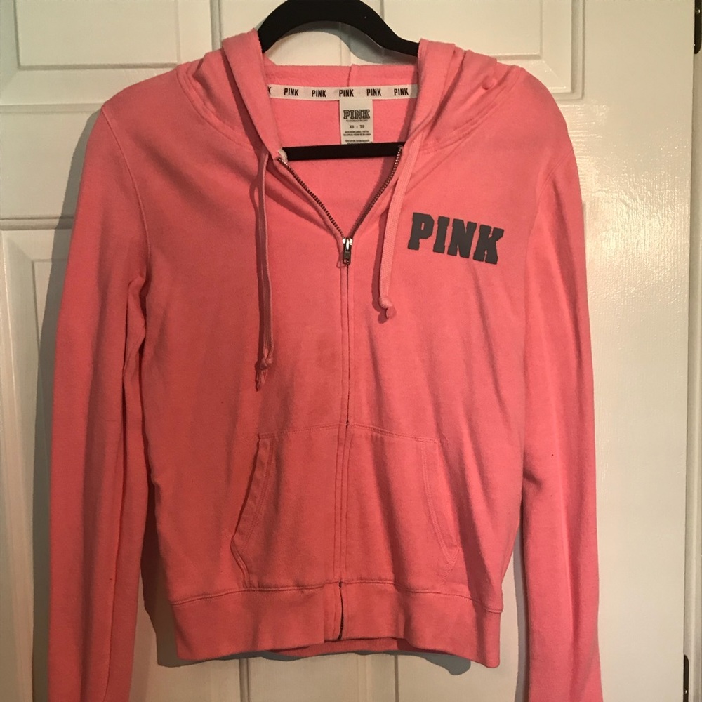 Victoria’s Secret Pink Full Zip Sweatshirt size xs
